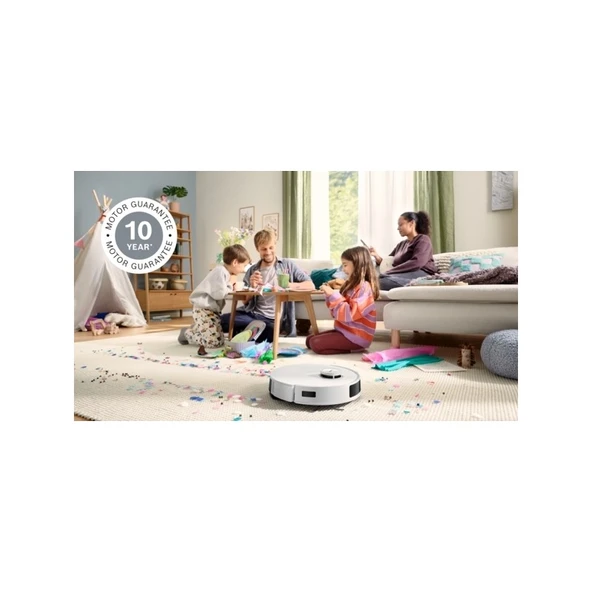 Bosch BCRC1W Akıllı Robot Süpürge Beyaz - Resim 6