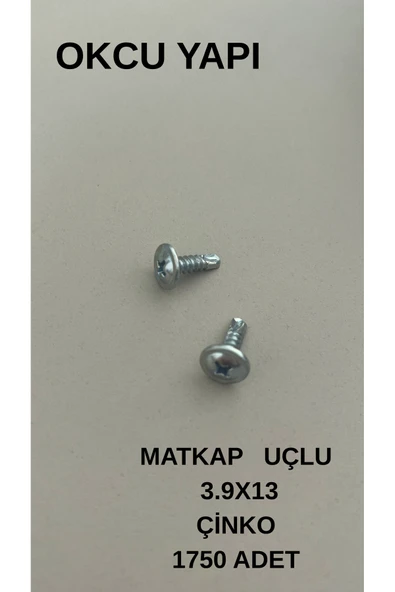 Meridyen Yhb Matkap Uçlu Vida 3.9X13 (1.750Adet) ürün görseli 1