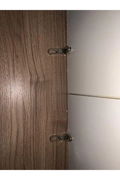 Yıldızan lvn Dolap Arkalık Tutacağı Tırnak 8mm Montaj Aparatı 10lu Tüm Marka Ürünlere Uyumlu 1216114 ürün görseli 1