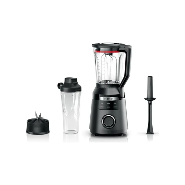 Bosch MMB6654B Serie 6, High performance Blender, VitaPower, 1800 W, Siyah ürün görseli 1