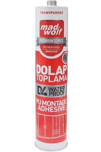 Mad Wolf Madwolf Pu Montaj Kit Dolap Toplama Sıvı Çivi Şeffaf 310ml ürün görseli 1