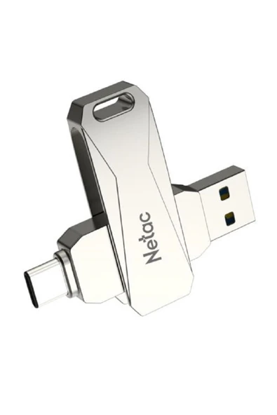 Netac 256gb Type-c + Usb 3.0 Flash Bellek - Nt03u782c-256g-30pn ürün görseli 1