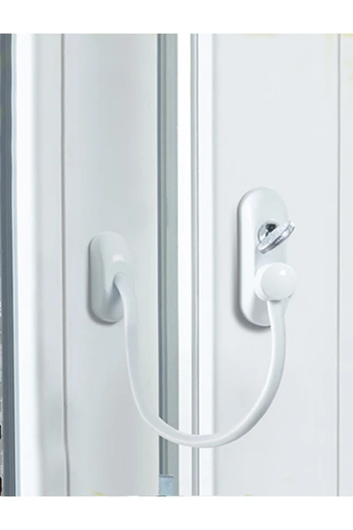 DAFS Pvc Pimapen Anahtarlı Cam Kilidi Çelik Halatlı Hırsız Kilidi Bebek Çocuk Emniyet Kilidi ürün görseli 1