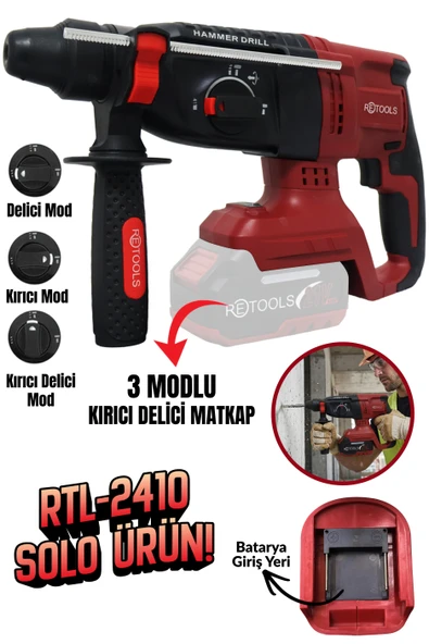 RETOOLS BORDO HİLTİ KAFA ürün görseli 1