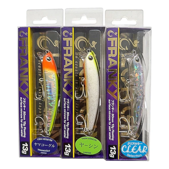 Longin Franky 90mm 13gr Floating Maket Balık Set 2 ürün görseli 1