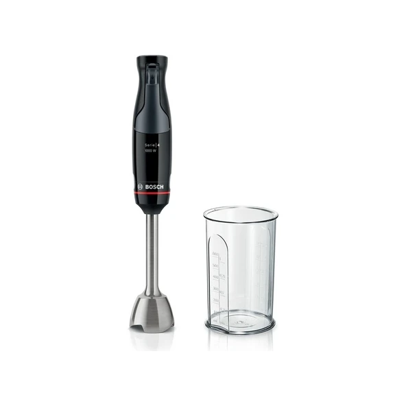 Bosch MSM4B610 Serie 4, El Blenderı, ErgoMaster, 1000 W, Siyah, Antrasit ürün görseli 1