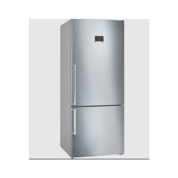 Bosch KGN76CIE0N Alttan Donduruculu Buzdolabı 186 x 75 cm Kolay Temizlenebilir Inox No-Frost ürün görseli 1