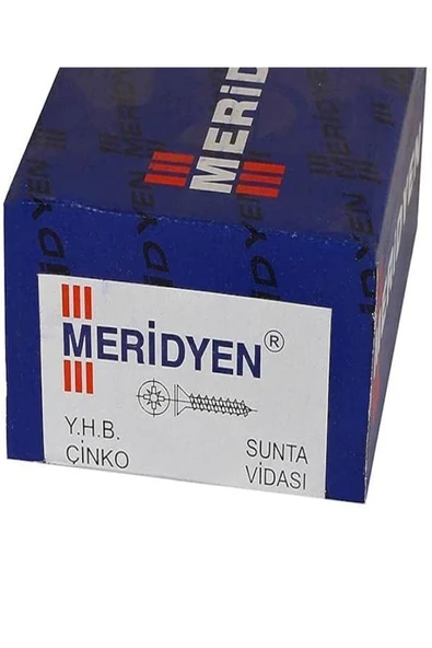 Meridyen 6.0x120 sunta vidası 50 adet(1 paket) ürün görseli 1