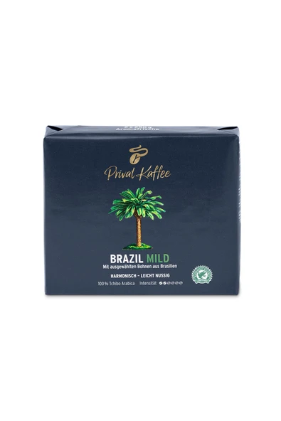 Tchibo Privat Kaffee Brazil Mild Öğütülmüş Filtre Kahve 2x250 g ürün görseli 1