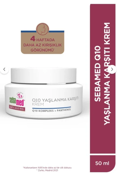 Sebamed Q10 Yaslanma Karsiti Koruyucu Krem 50 ml ürün görseli 1