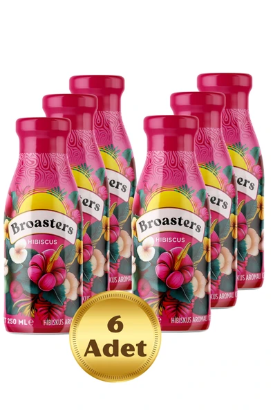 Broasters Coffee Broasters Hibiscus Tea ( 6 AADET) 250 ML Cam Şişe ürün görseli 1
