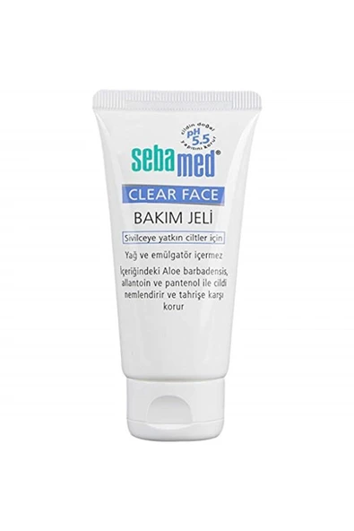 Sebamed Clear Face Sivilce Karşıtı Nemlendirici Bakım Jeli 50 ml ürün görseli 1