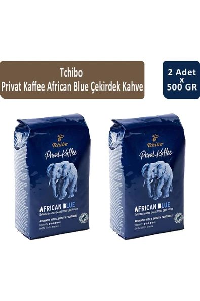 Tchibo Privat African Blue Filtre Kahve 500 gr x 2 Adet ürün görseli 1