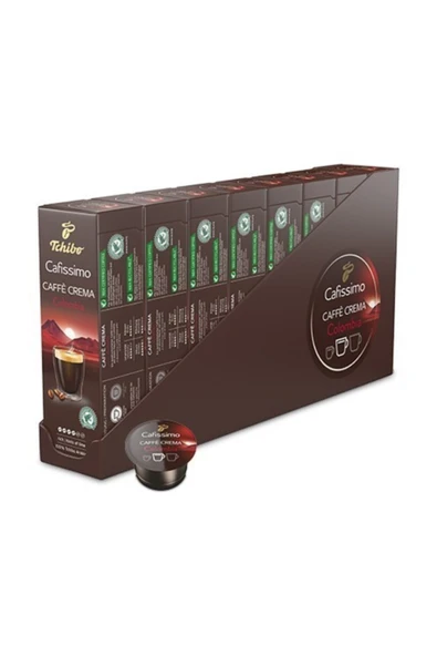 Tchibo Cafissimo Caffe Crema Colombia Kapsül Kahve 8 X 10' Lu Set ürün görseli 1