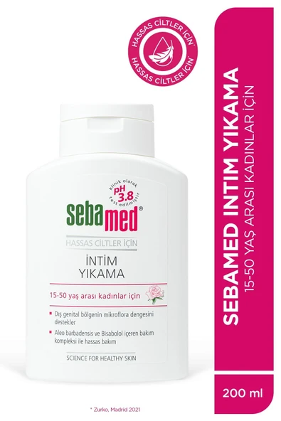 Sebamed Feminine Intimate Wash Intim Yıkama  Hassas  200 ml ürün görseli 1