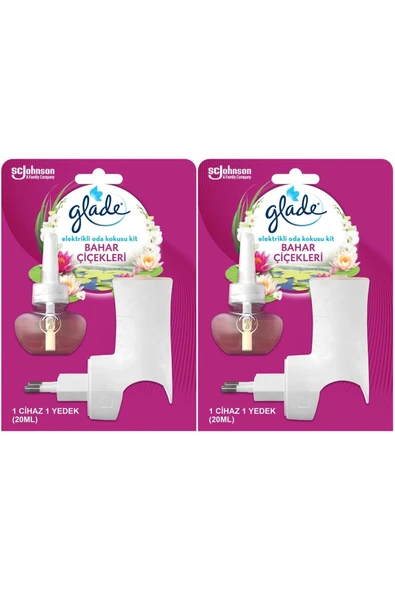 Glade Elektrikli Oda Kokusu Kit Temiz Çiçekleri (2 Lİ SET) ürün görseli 1
