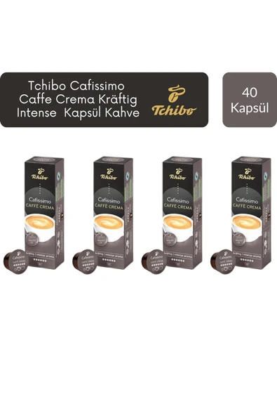 Tchibo Cafissimo Caffe Crema Kraftig Intense Aroma Kapsül Kahve x 4 Adet ürün görseli 1