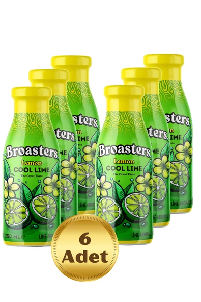 Broasters Coffee Broasters Cool Lime 250 ML (6 ADET ) Cam Şişe ürün görseli 1