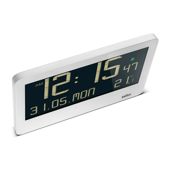 BRAUN BC14W BEYAZ DİJİTAL DUVAR SAATİ - Resim 5