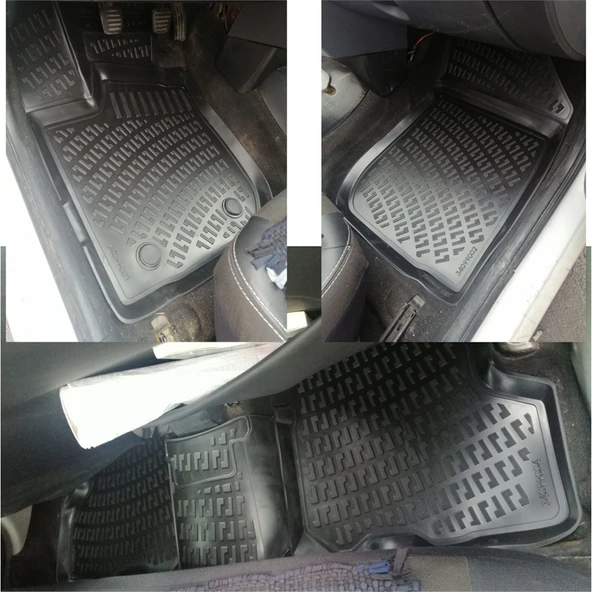 Rizline Dacia Logan 2004-2012 /MCV-SW 3D Havuzlu Paspas - Resim 2
