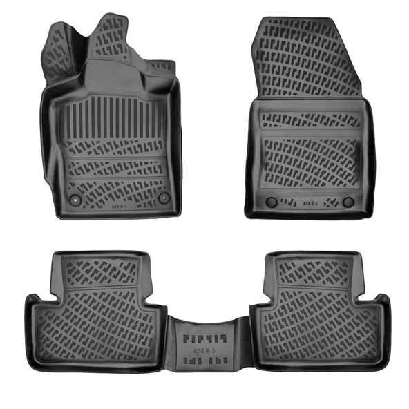 Rizline DS 4 2021+ 3D Havuzlu Paspas ürün görseli 1