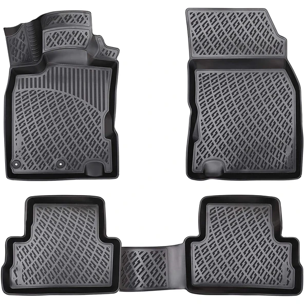 Rizline Nissan Qashqai 2007-2013 3D Havuzlu Paspas ürün görseli 1
