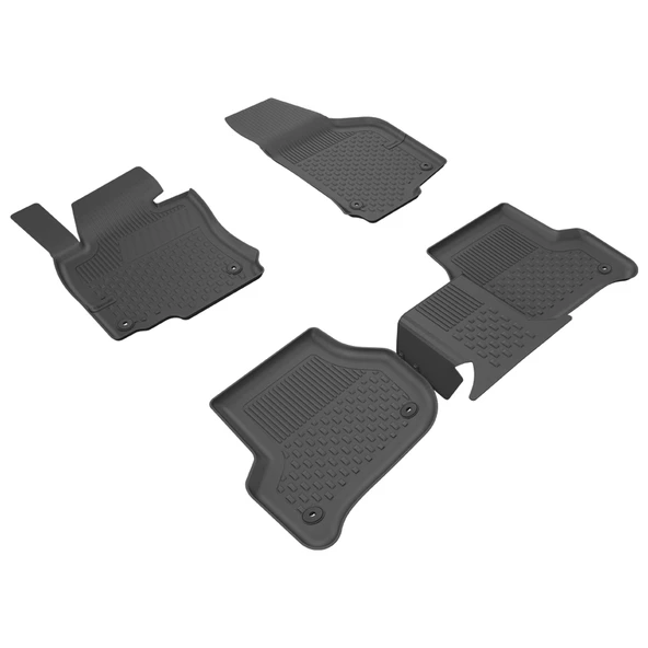 Sahler Skoda Octavia 2005-2012 /Golf 6/Toledo 2006-2012 4,5D Havuzlu Paspas ürün görseli 1
