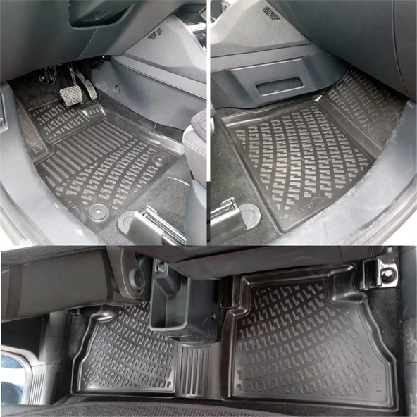 Rizline Ford Courier 2024+ 3D Havuzlu Paspas - Resim 2