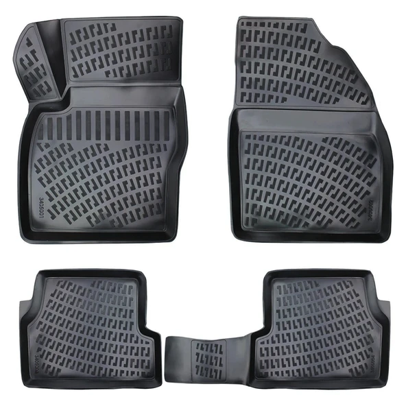 Rizline Ford Focus 2 2005-2010 3D Havuzlu Paspas ürün görseli 1