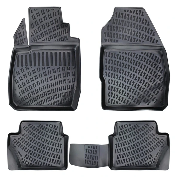 Rizline Ford Fusion 2002-2012 3D Havuzlu Paspas ürün görseli 1