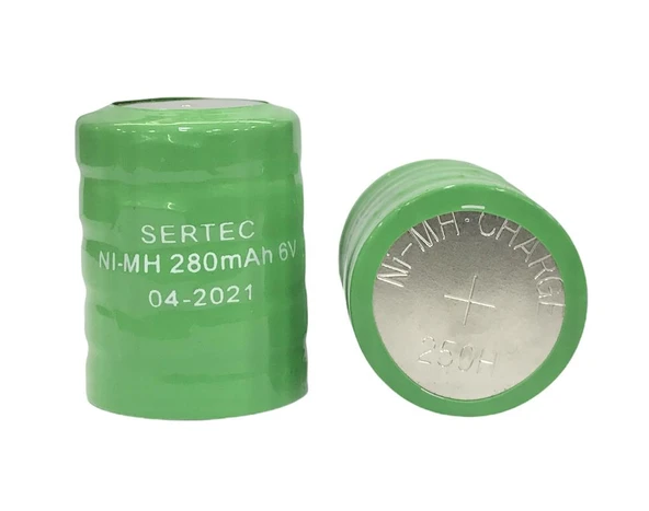 6V Ni-Mh 280 Mah Buton Şarjlı Pil (7474) ürün görseli 1