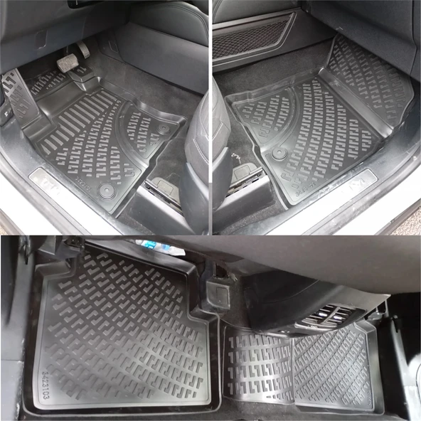 Rizline Ford Kuga 2019+ 3D Havuzlu Paspas - Resim 2