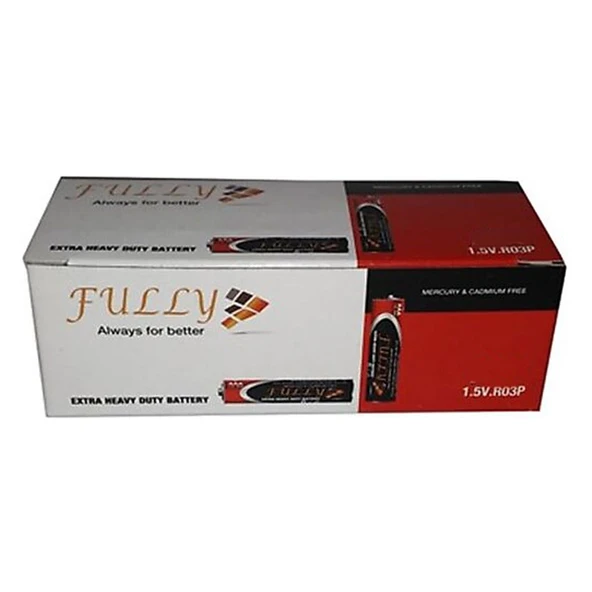 AAA Süper Heavy Duty İnce Kumanda Pil 60 Adet (7474) ürün görseli 1