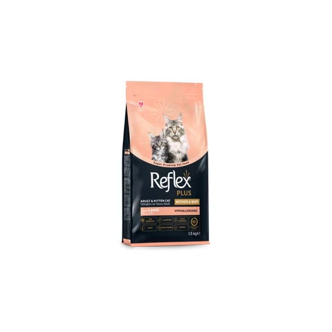 Reflex Plus Mother&Baby Hipoalerjenik Kuzulu ve Pirinçli Yavru Kedi Maması 1,5 Kg ürün görseli 1