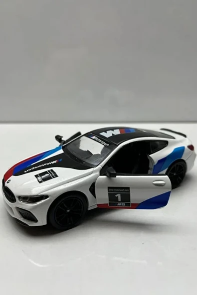 1 Adet Çek-Bırak Bmw M8 Competition Oyuncak Araba ürün görseli 1