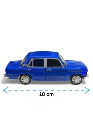 PTTAVM: Lada Vaz 2107 Model Araba 1:24 Ölçek (18cm) Sesli Işıklı