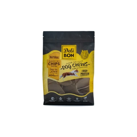 Delibon Deri Cips Torba Naturel 400 Gr - Resim 2