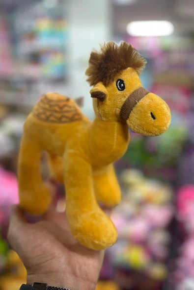Sevimli Deve Peluş Oyuncak 20 cm - Resim 4