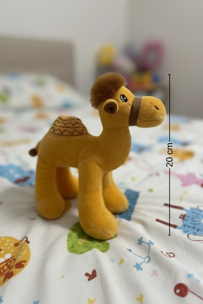 Sevimli Deve Peluş Oyuncak 20 cm - Resim 3