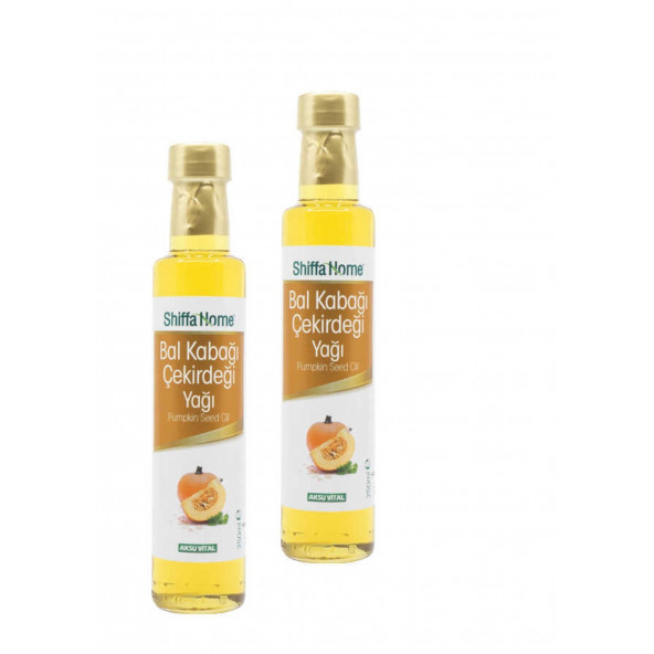 Shiffa home Kabak Çekirdeği Yağı 250ml x 2 paket ürün görseli 1