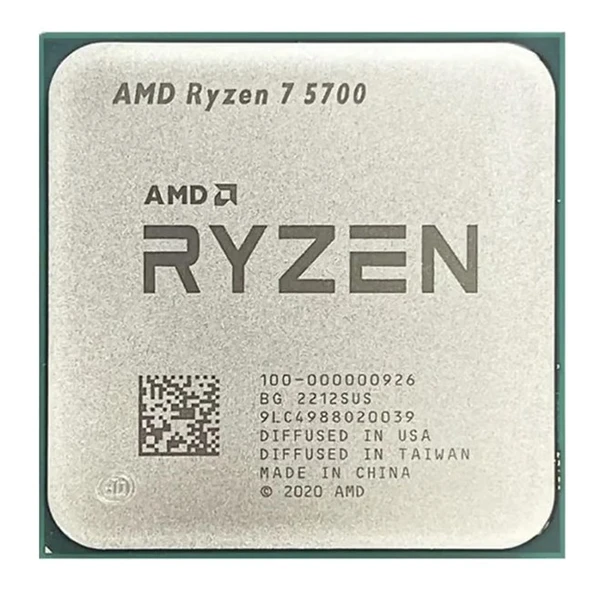 Amd Ryzen 7 5700 AM4Pin 65W Fansız (Tray) ürün görseli 1
