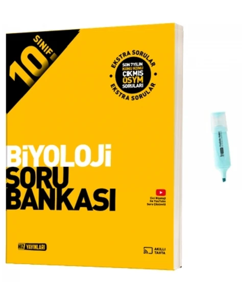 10.Sınıf Biyoloji Soru Bankası (Yeni Müfredat) ürün görseli 1