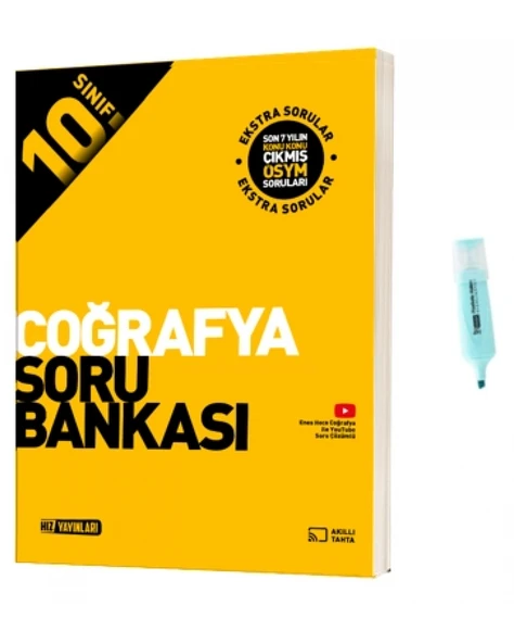 10.Sınıf Coğrafya Soru Bankası (Yeni Müfredat) ürün görseli 1