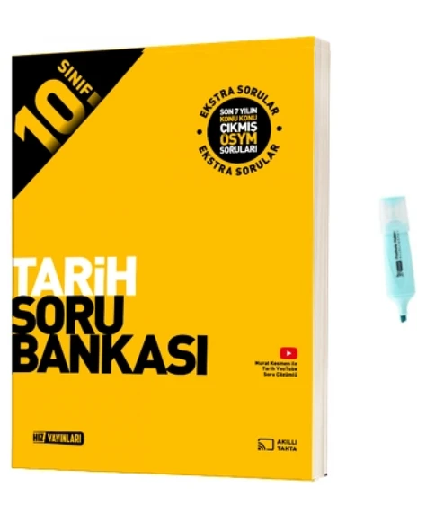10.Sınıf Tarih Soru Bankası (Yeni Müfredat) ürün görseli 1