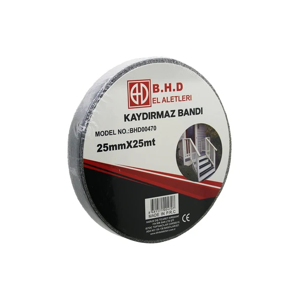 25MM X 25MT KAYDIRMAZ SİYAH BANT (5250) ürün görseli 1