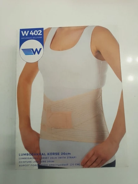 WİNGMED LUMBOSAKRAL KORSE BEDENLİ ürün görseli 1