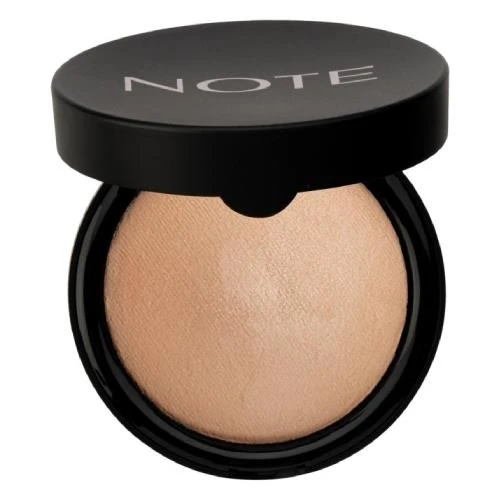 Note Baked Powder Işıltılı Bitişli Fırınlanmış Toz Pudra - 06 Gold Bronze ürün görseli 1