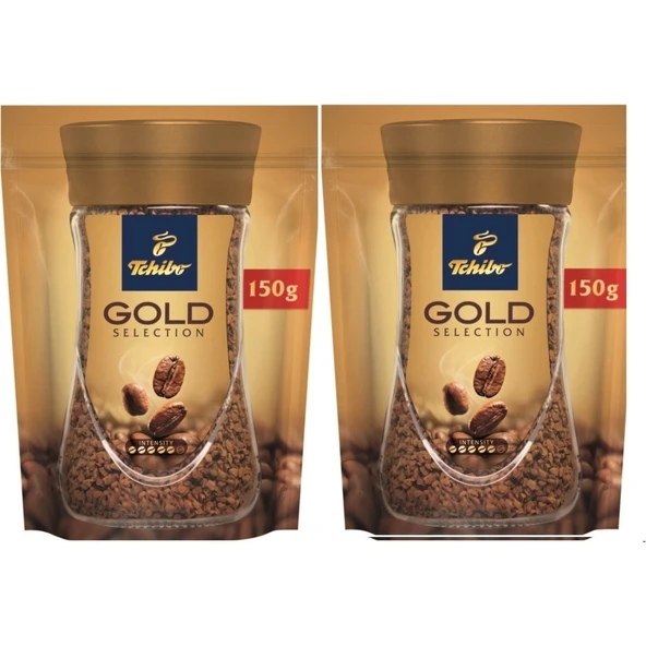 Tchibo Gold Selection Çözünebilir Kahve Ekonomik Paket 150 gr 2'li ürün görseli 1