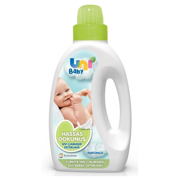 Uni Baby Hassas Dokunuş Sıvı Çamaşır Deterjanı 1500 ml ürün görseli 1