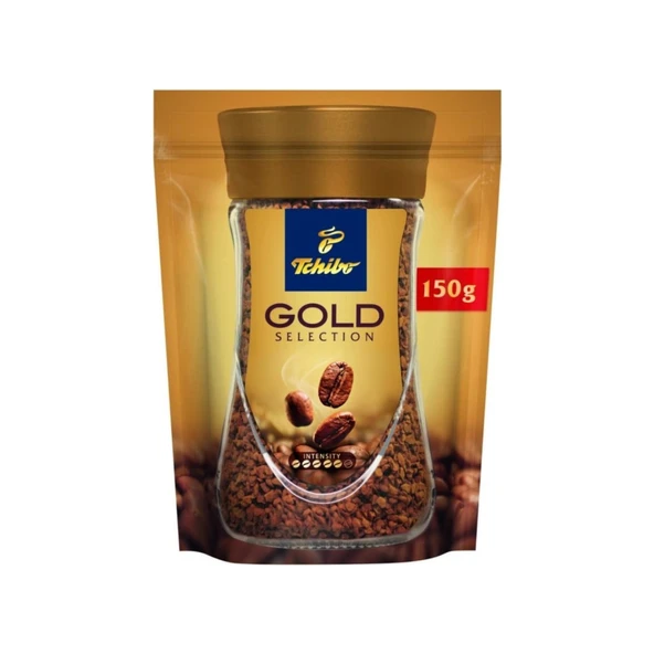 Tchibo Gold Selection Çözünebilir Kahve Ekonomik Paket 150 gr ürün görseli 1